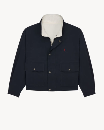 YSL Cassandre reversible jacket