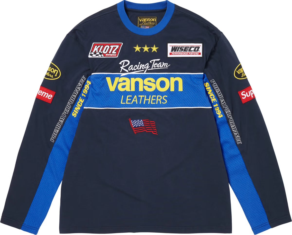 Supreme Vanson Leathers L/S